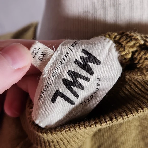 MWL Madewell Airyterry Sweatshirt Dress - Picture 8 of 10